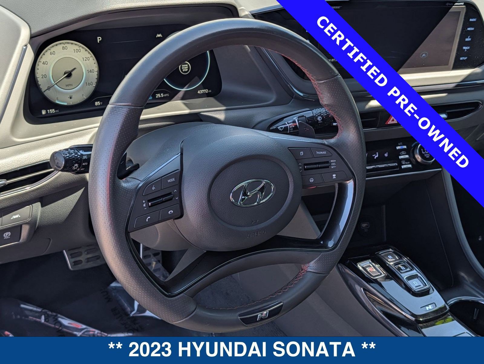 Used 2023 Hyundai Sonata N Line w/ Preferred Accessory Package FWD image 19