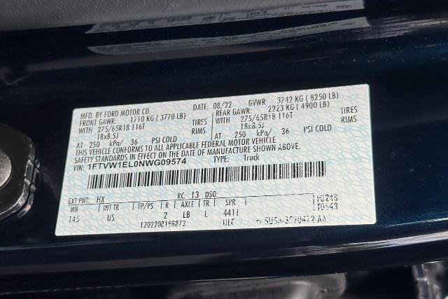 Certified 2022 Ford F150 Lightning XLT AWD/4WD image 26