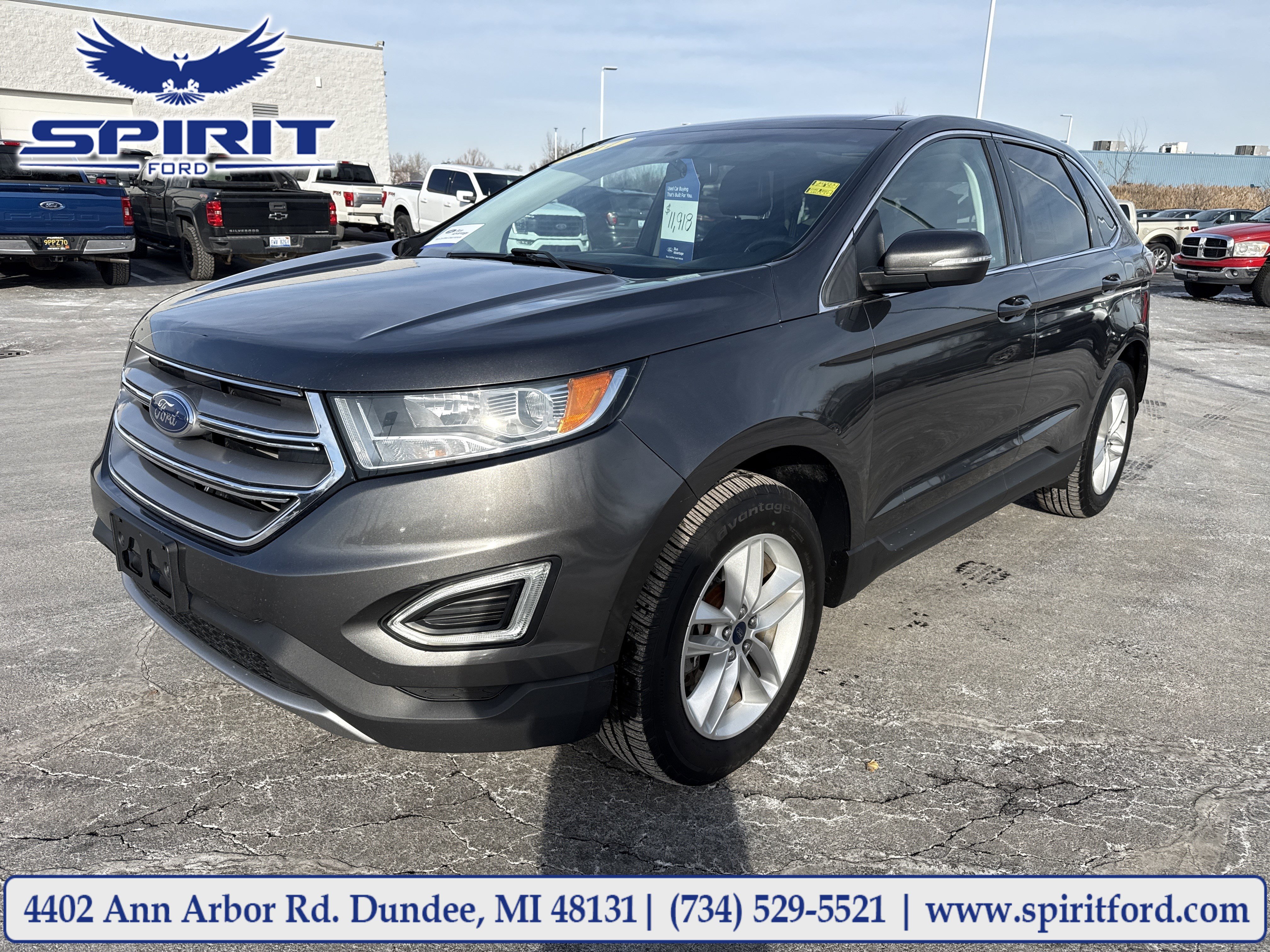 Certified 2017 Ford Edge SEL w/ Equipment Group 201A