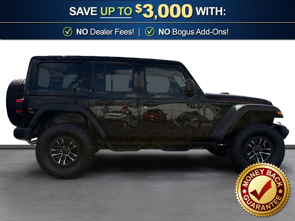 Used 2024 Jeep Wrangler Unlimited Rubicon w/ XTREMEE 35" Tire Package AWD/4WD image 8