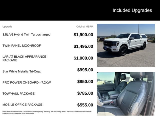 Certified 2024 Ford F150 Lariat AWD/4WD image 5