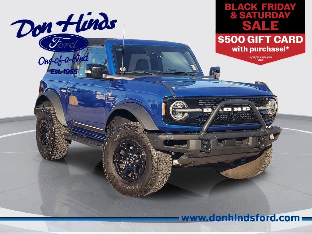Certified 2021 Ford Bronco First Edition