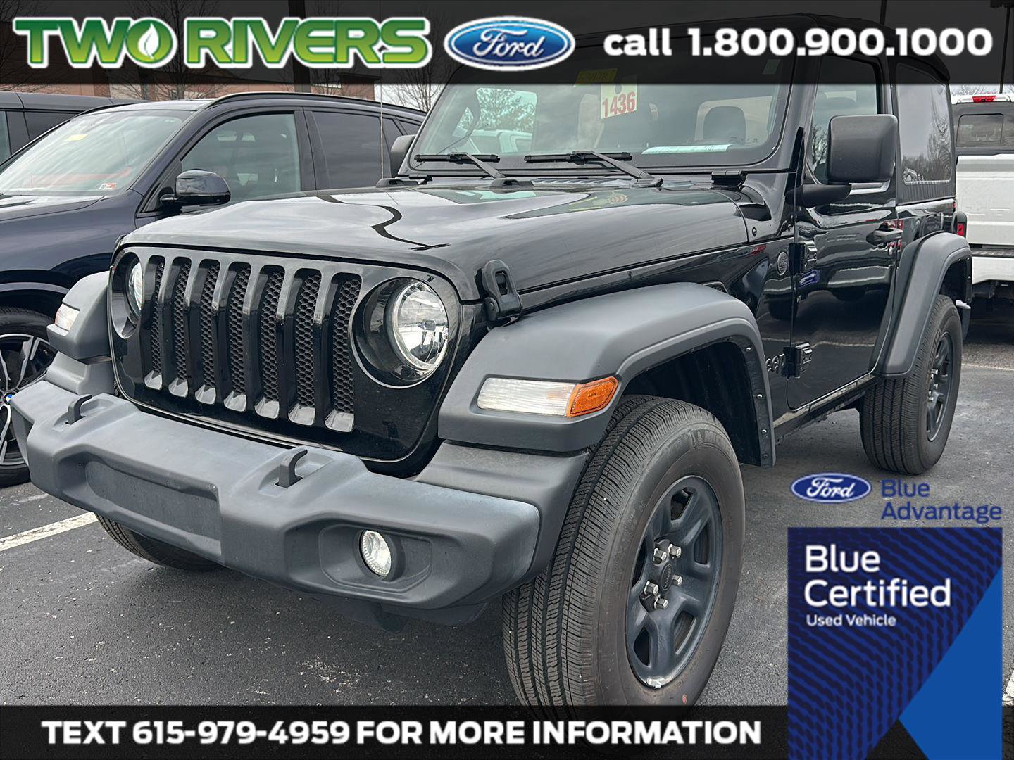 Used 2023 Jeep Wrangler Sport image 1