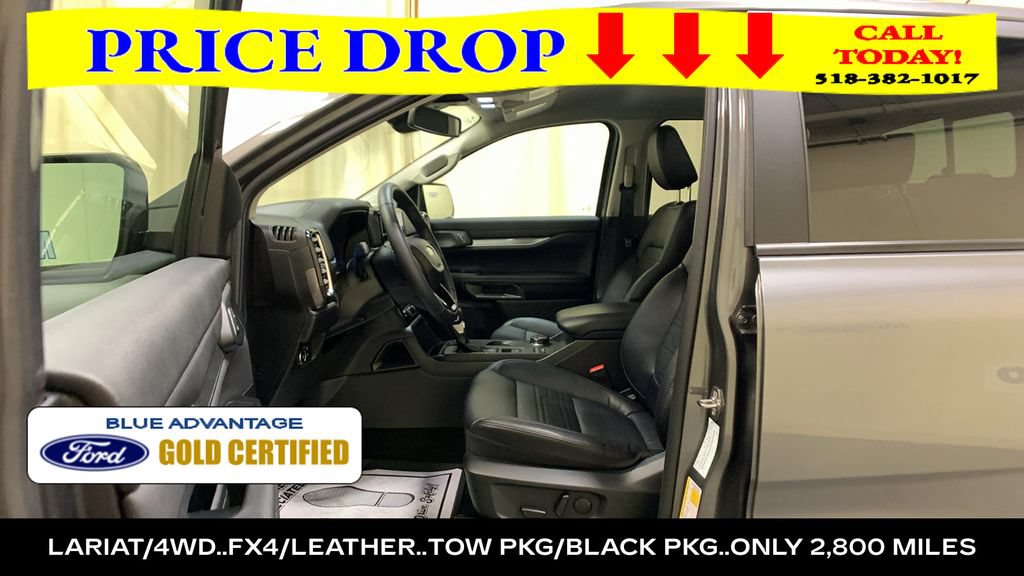 Certified 2025 Ford Ranger Lariat w/ FX4 Off-Road Package AWD/4WD image 30