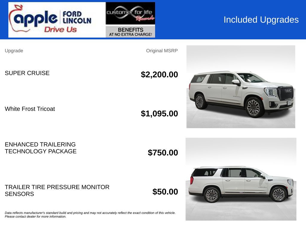 Used 2023 GMC Yukon XL Denali Ultimate AWD/4WD image 4