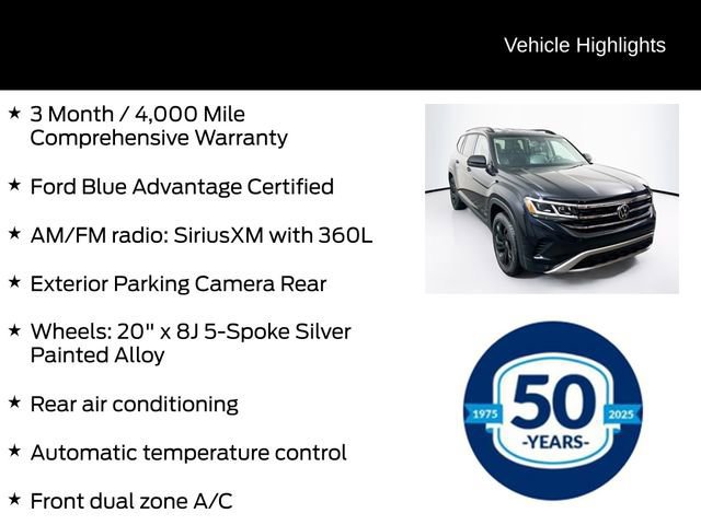 Used 2022 Volkswagen Atlas SE image 11