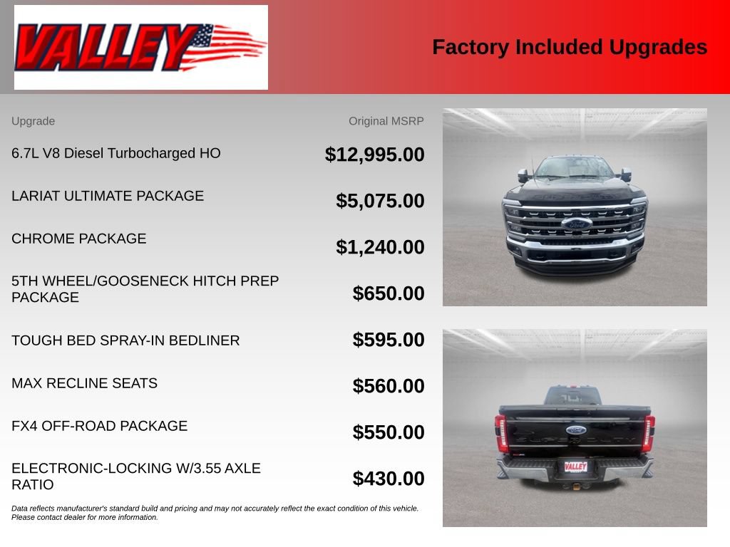 Certified 2025 Ford F350 Lariat w/ Lariat Ultimate Package AWD/4WD image 6
