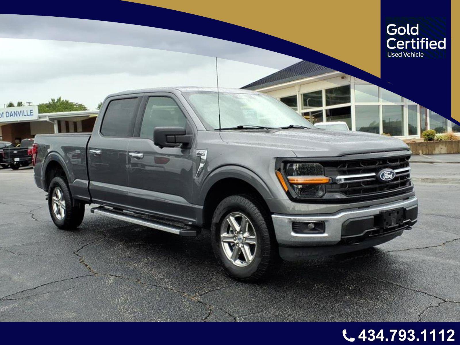 Certified 2024 Ford F150 XLT w/ FX4 Off-Road Package