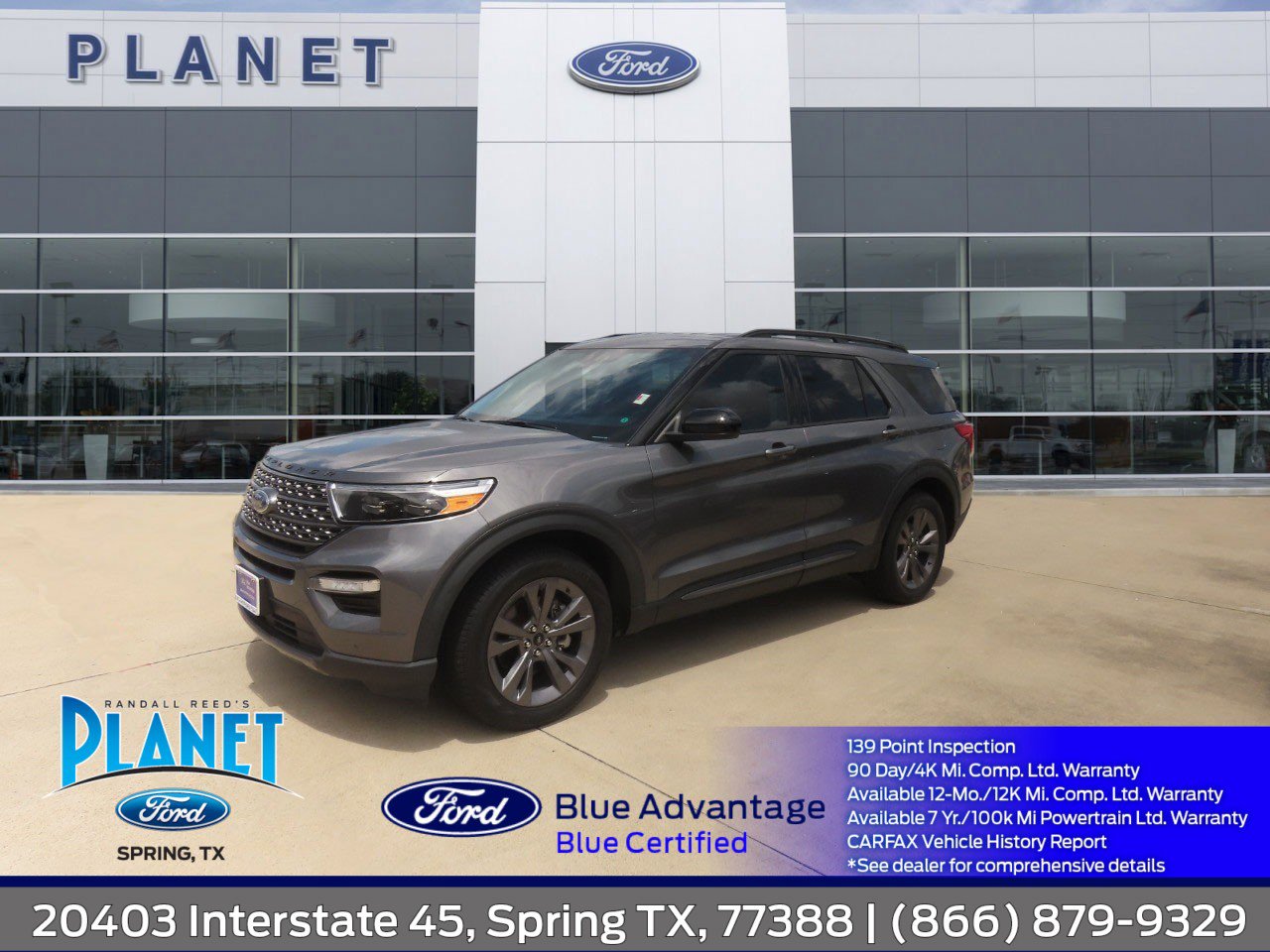 Certified 2023 Ford Explorer XLT w/ Equipment Group 202A