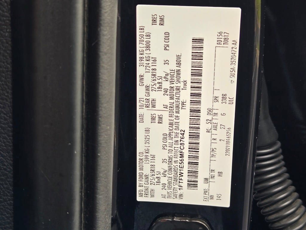 Certified 2021 Ford F150 Lariat AWD/4WD image 37