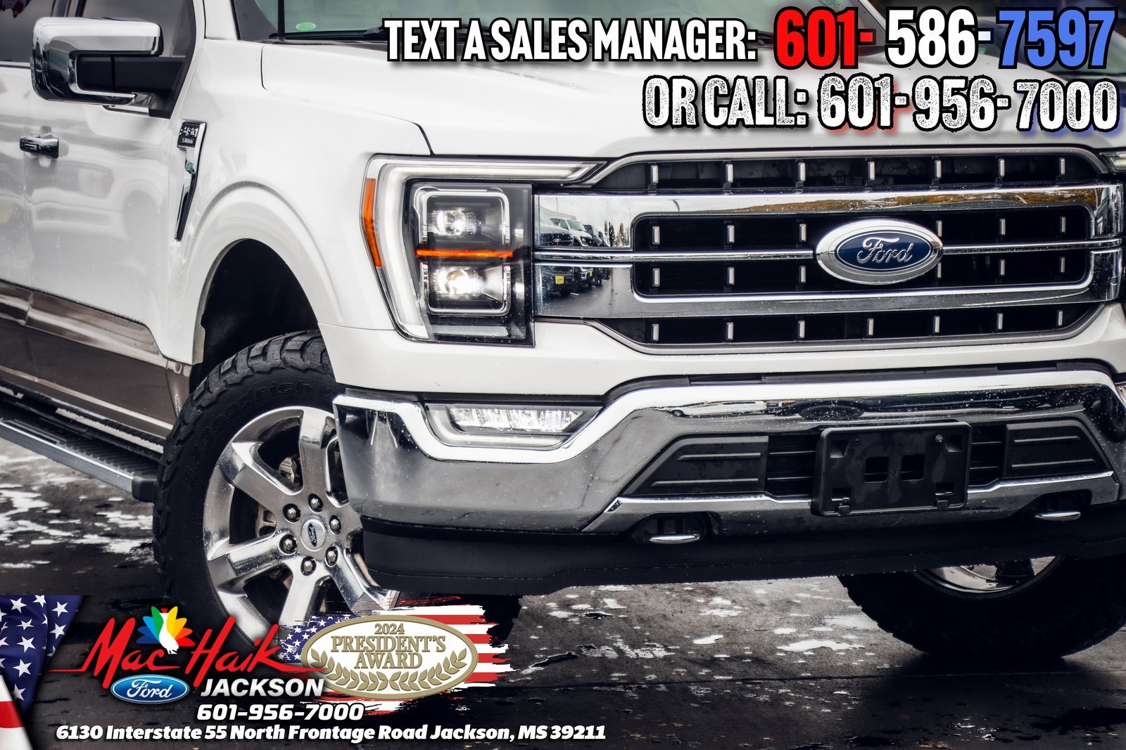 Certified 2021 Ford F150 Lariat w/ Equipment Group 502A High image 3