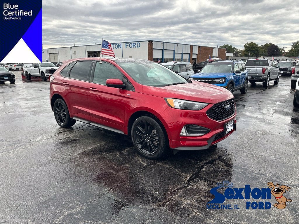 Certified 2024 Ford Edge ST-Line w/ Class II Trailer Tow Package AWD/4WD image 1
