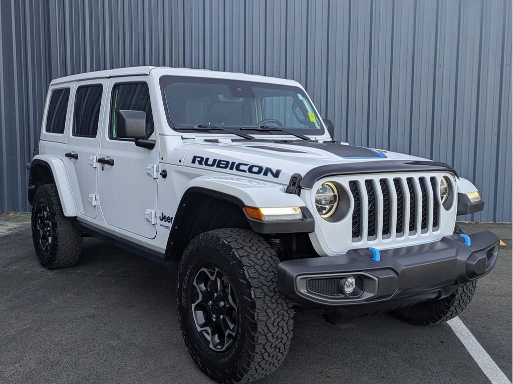 Used 2021 Jeep Wrangler Unlimited Rubicon 4xe w/ Cold Weather Group image 8