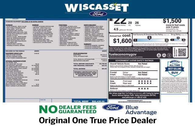 Certified 2022 Ford Explorer XLT w/ Equipment Group 202A image 32