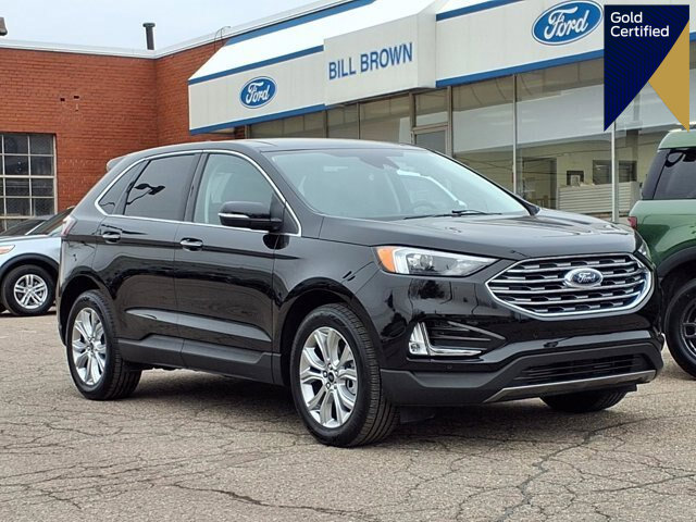 Certified 2024 Ford Edge Titanium w/ Class II Trailer Tow Package