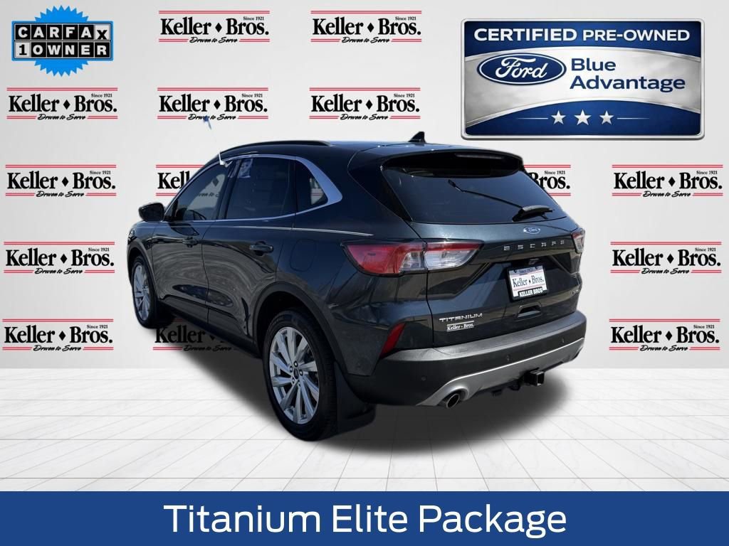 Certified 2022 Ford Escape Titanium w/ Titanium Elite Package image 3