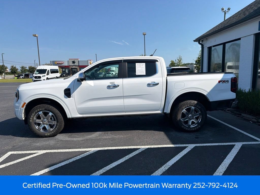 Certified 2024 Ford Ranger Lariat w/ FX4 Off-Road Package AWD/4WD image 3