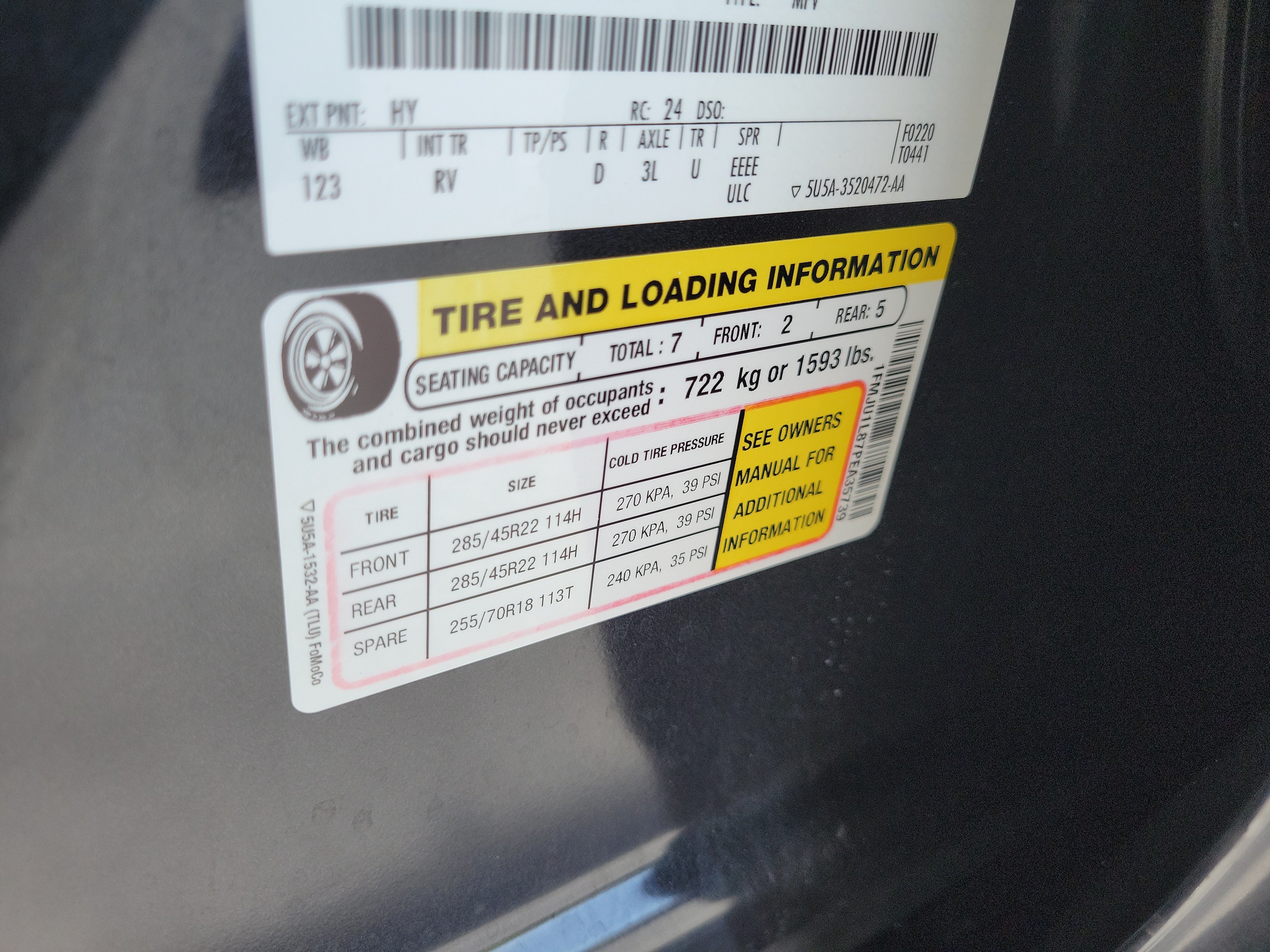 Certified 2023 Ford Expedition Platinum RWD image 31