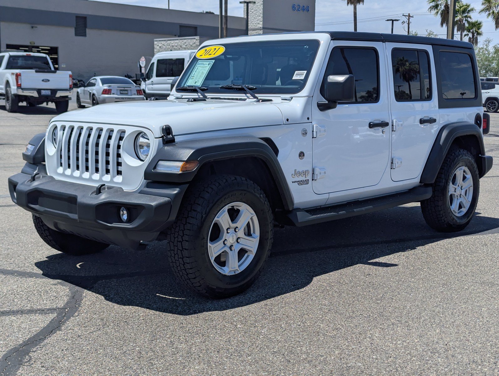 Used 2021 Jeep Wrangler Unlimited Sport AWD/4WD image 5
