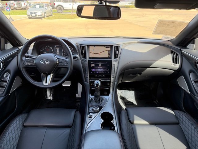 Used 2024 INFINITI Q50 Red Sport 400 w/ Black Opal Edition image 22