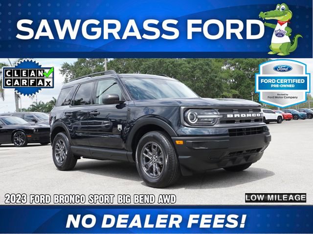 Certified 2023 Ford Bronco Sport Big Bend