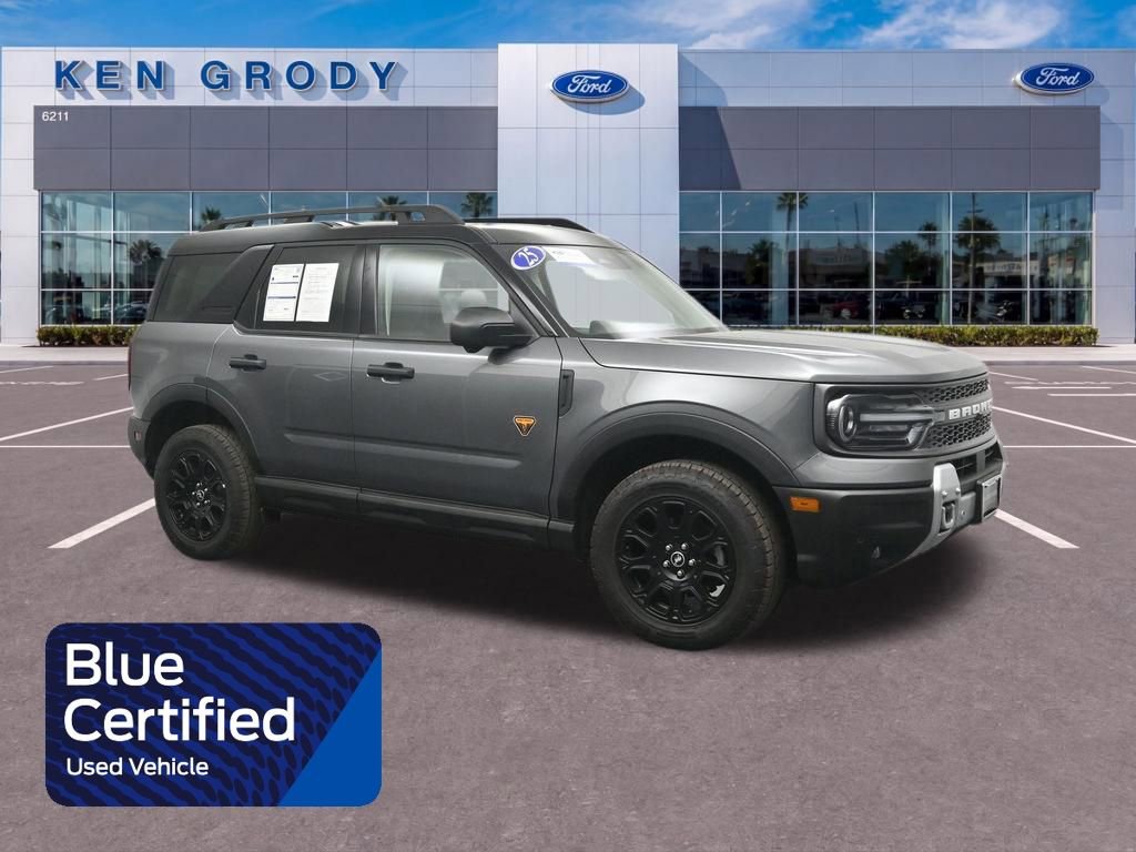 Certified 2025 Ford Bronco Sport Badlands AWD/4WD image 1