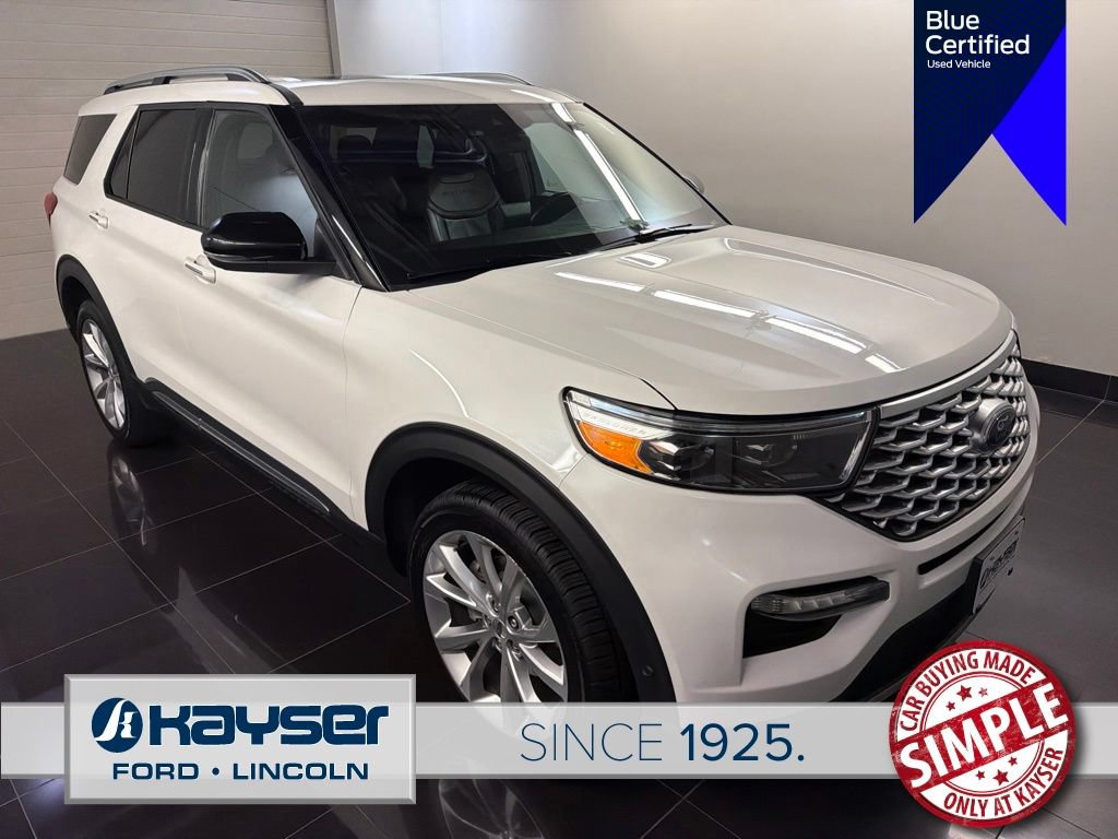 Certified 2023 Ford Explorer Platinum w/ Technology Package AWD/4WD image 1