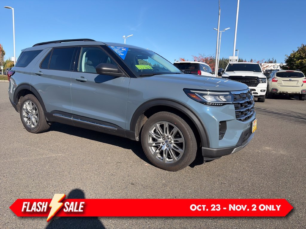 Certified 2025 Ford Explorer Active w/ Active Comfort Package AWD/4WD 360° Tour