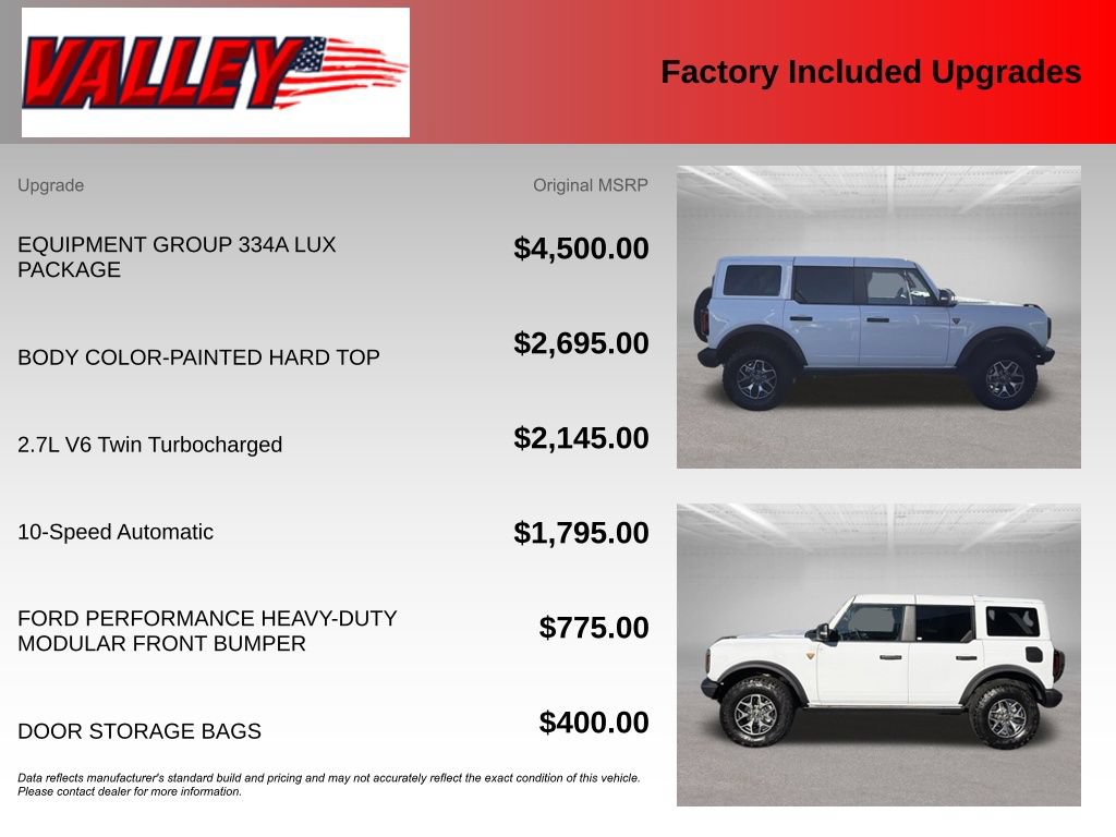 Certified 2025 Ford Bronco Badlands AWD/4WD image 6