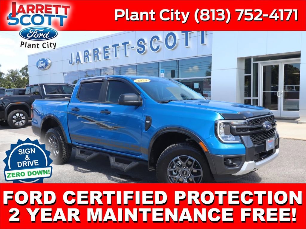 Certified 2024 Ford Ranger XLT w/ Equipment Group 301A High