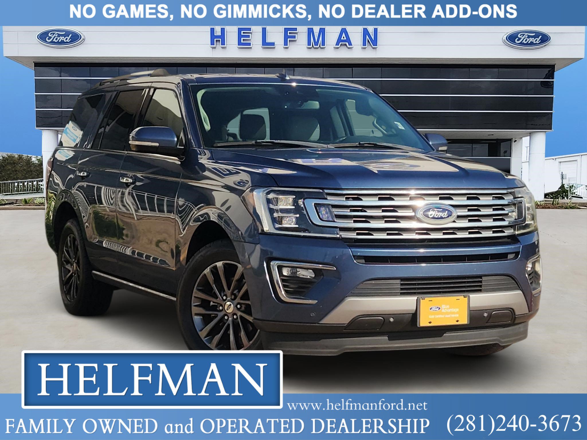 Certified 2019 Ford Expedition Limited w/ Driver Assistance Package