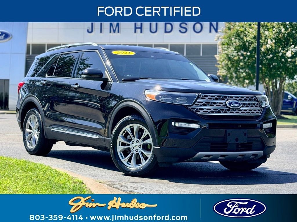 Certified 2021 Ford Explorer Limited AWD/4WD image 1
