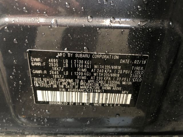 Used 2019 Subaru Outback 2.5i Limited image 29