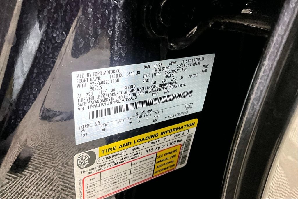 Certified 2025 Ford Expedition Max Active AWD/4WD image 27