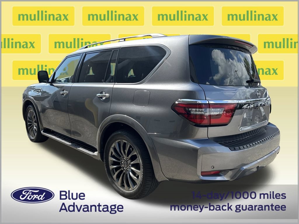 Used 2023 Nissan Armada Platinum w/ Captain's Chairs Package RWD image 3