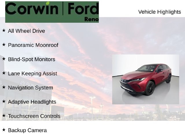 Used 2023 Toyota Venza Nightshade AWD/4WD image 8