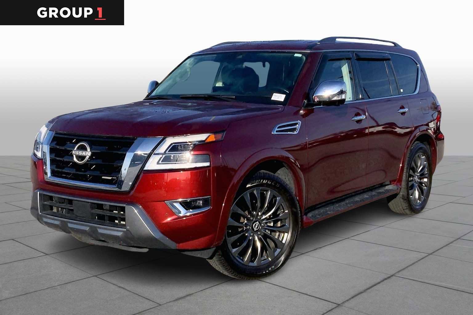 Used 2023 Nissan Armada Platinum w/ Captain's Chairs Package