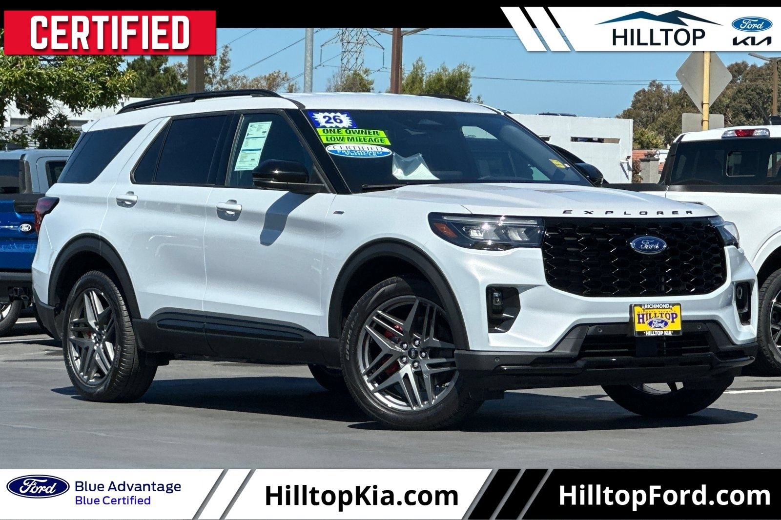 Certified 2026 Ford Explorer ST-Line w/ ST-Line Street Pack AWD/4WD image 1