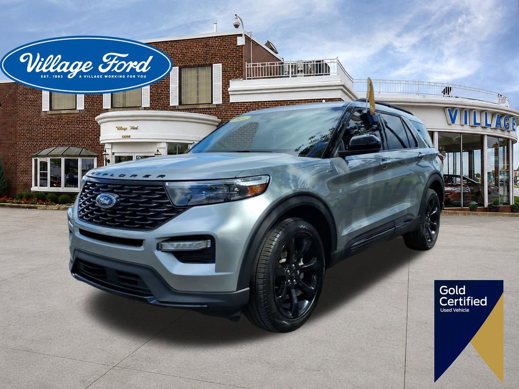 Certified 2024 Ford Explorer ST-Line w/ Class IV Trailer Tow Package