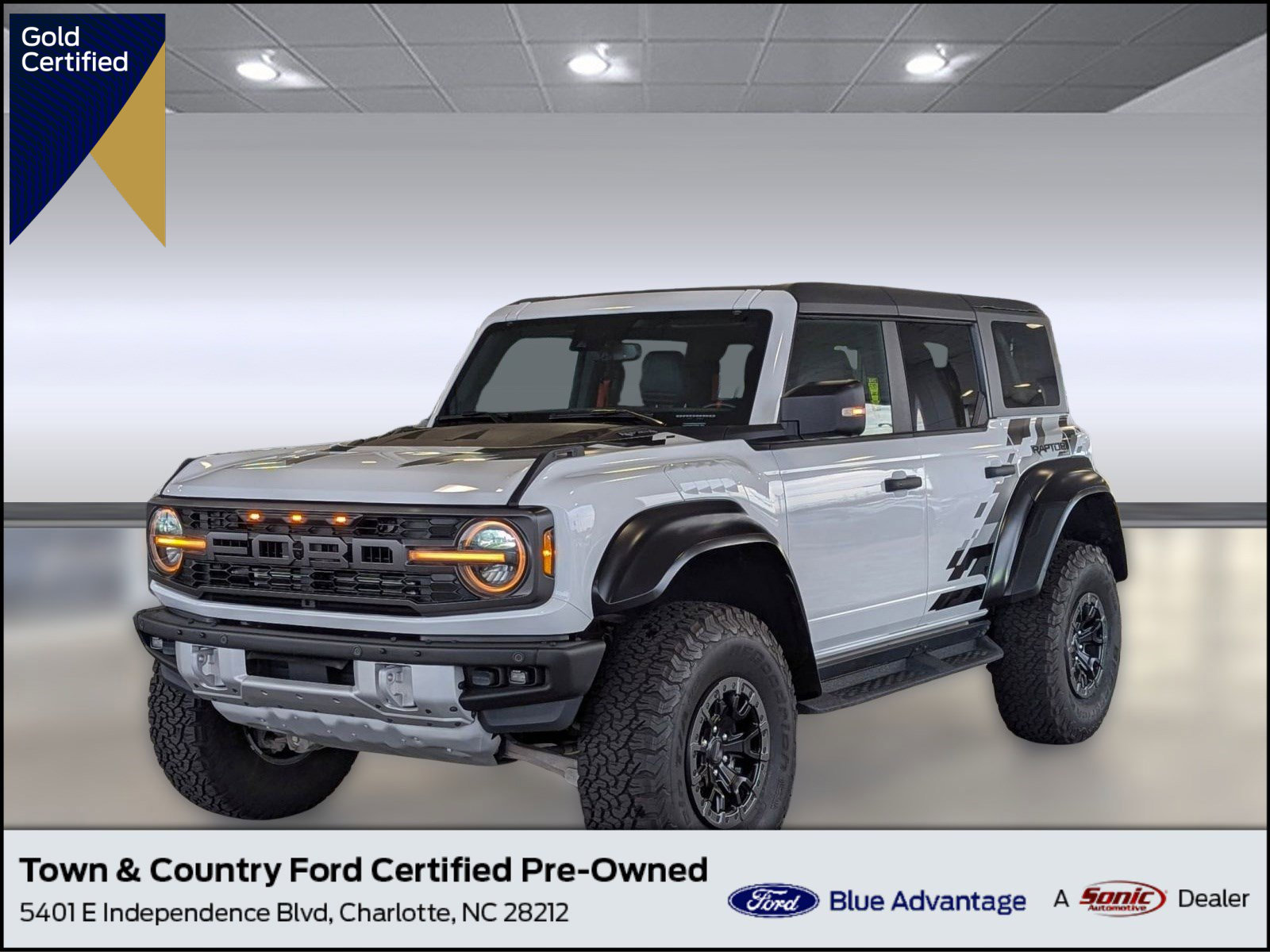 Certified 2023 Ford Bronco Raptor