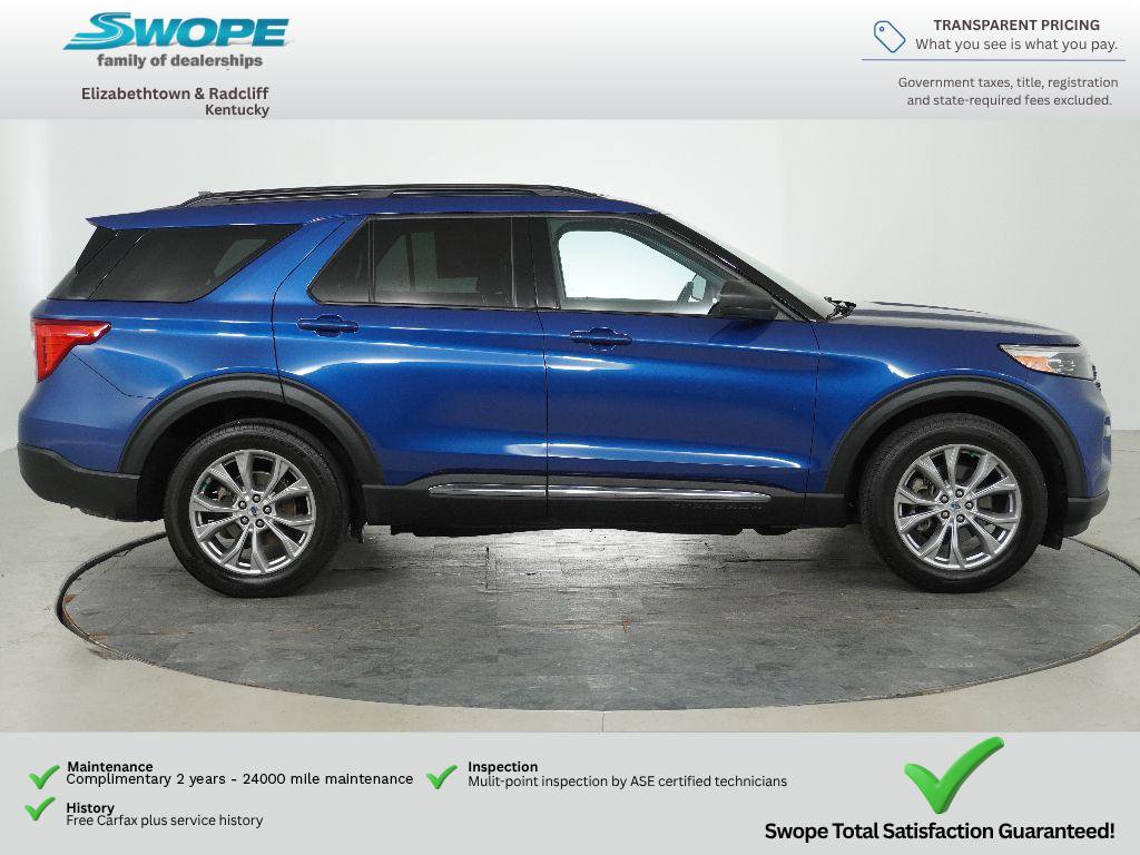 Certified 2022 Ford Explorer XLT w/ Equipment Group 202A AWD/4WD image 3