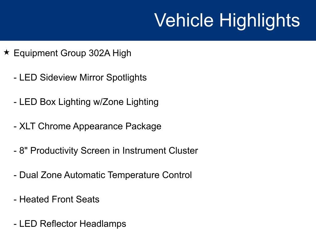 Certified 2021 Ford F150 XLT w/ Equipment Group 302A High AWD/4WD image 20