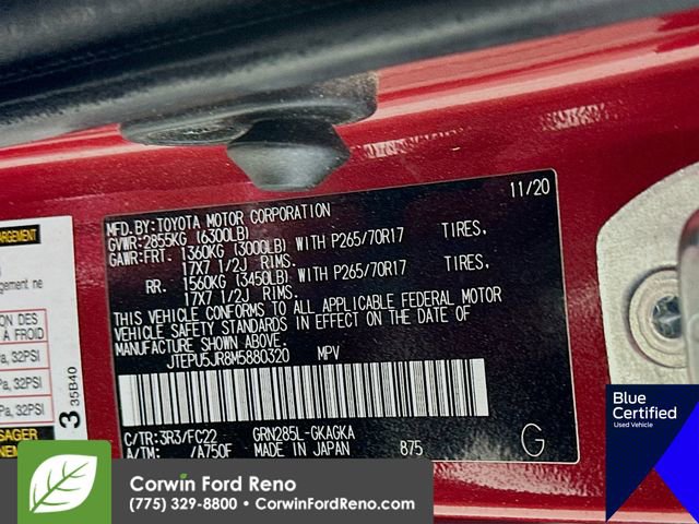 Used 2021 Toyota 4Runner TRD Off-Road image 34