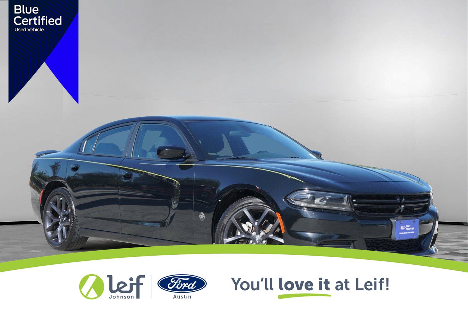 Used 2023 Dodge Charger SXT w/ Blacktop Package RWD image 1