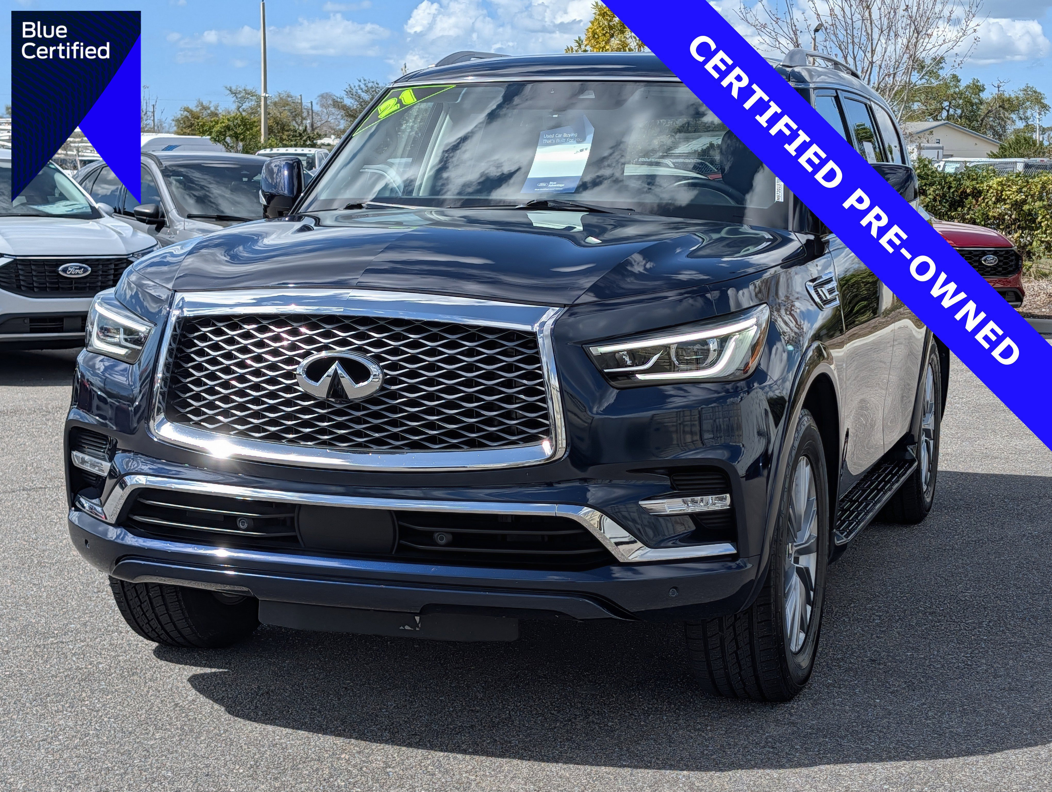 Used 2021 INFINITI QX80 Luxe image 1