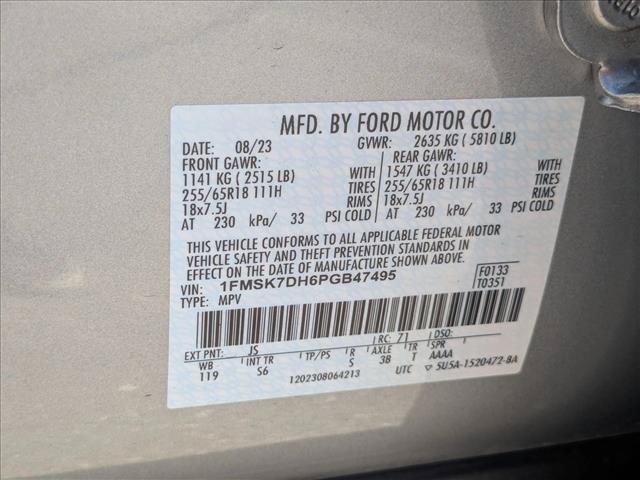 Certified 2023 Ford Explorer XLT w/ Equipment Group 202A RWD image 24