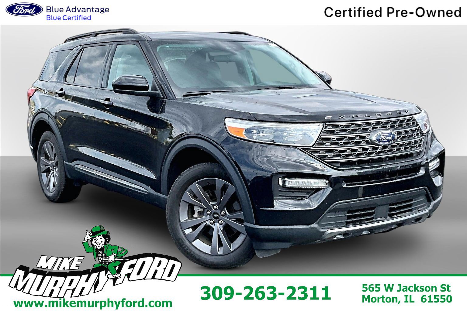 Certified 2023 Ford Explorer XLT w/ Equipment Group 202A