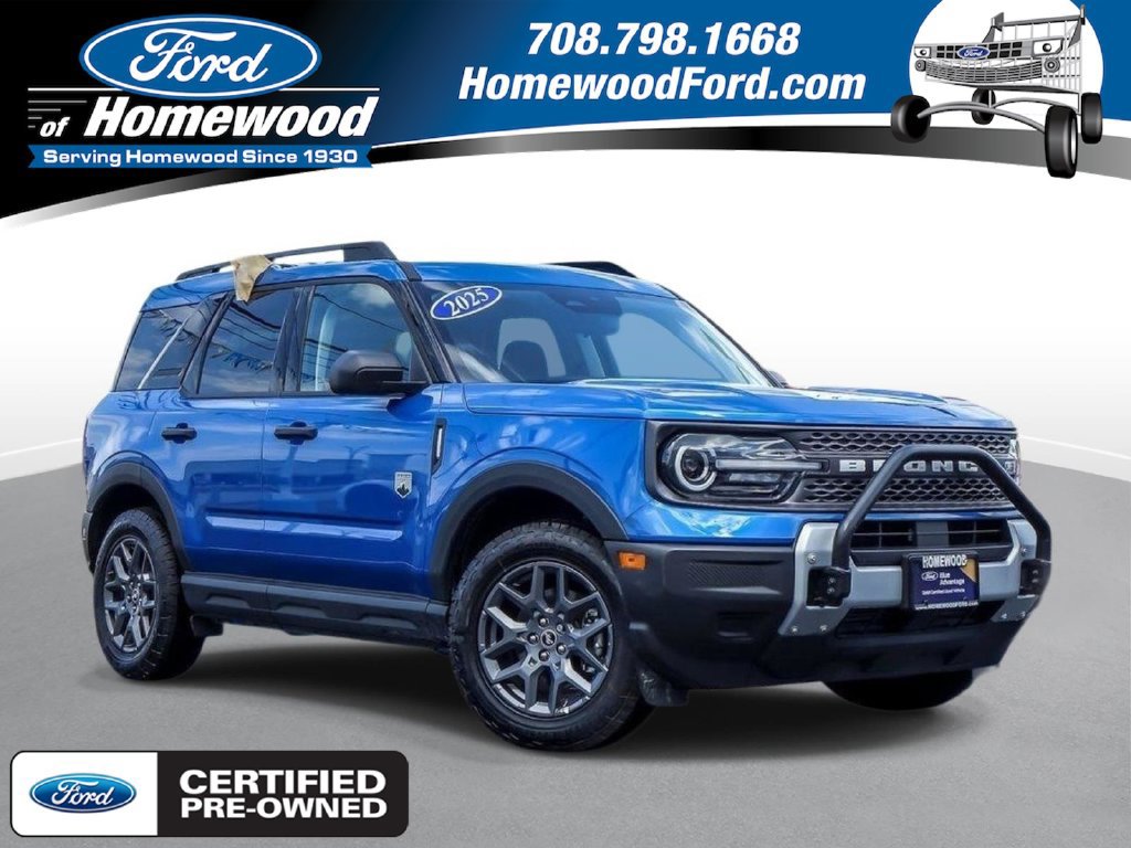 Certified 2025 Ford Bronco Sport Big Bend