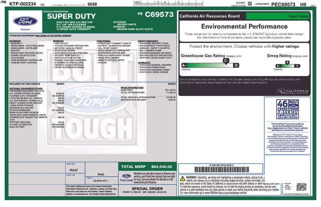 Certified 2023 Ford F350 XLT w/ Snow Plow Prep Package AWD/4WD image 14