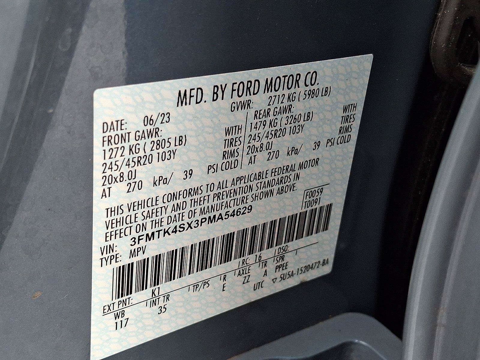 Certified 2023 Ford Mustang Mach-E GT w/ GT Performance Edition AWD/4WD image 29